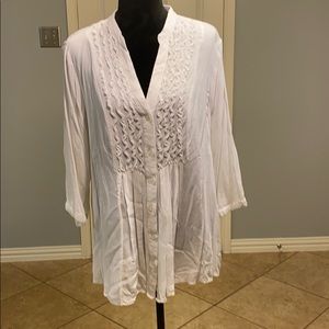 Spense White Blouse